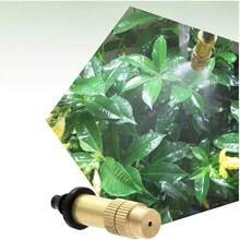 花园灌溉套装,配备360度全方位喷雾喷头和打孔器,采用优质塑料材质,4/7毫米喷雾喷嘴,适用于花园、温室、蔬菜、草坪浇水,1/4英寸滴灌微雾喷头配件,适用于花园蔬菜,花园滴灌系统 - 灌溉噴嘴套裝 - 查看 10