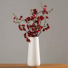 Matte Black Vase, Suitable For Fresh Flowers And Reeds, A Classic Country-Style Decorative Vase, Suitable For Home Decor And Table Setting. - Multicolor - View 7