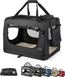 Pet Backpack - Black - View 1