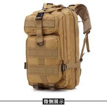 LUPU Mountain Backpack For Camping, Hiking, Outdoor Activities, Multifunctional Travel Backpack, Multipurpose, Relieves Shoulder Pressure, Large Capacity, Multi-Layer Partition, Durable - Black - View 3