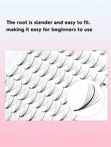 120pcs Handmade 5D/7D Black Soft & Long False Eyelashes - View 4