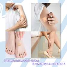 50/10pcs Waterproof Bandages - Breathable Elastic Bandages, Firmly Secured, Suitable For Fingers, Knees, Arms And Other Areas, Applicable For Home, School, Outdoor And Emergency Situations, Flexible Packaging Design. - Individually Packaged - View 9