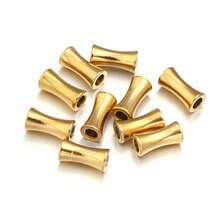 10颗/包 不锈钢花瓶形隔珠，防锈防过敏，适用于手链项链DIY首饰制作 - 花瓶珠 - 查看 9