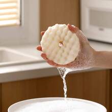 3D蜂窝洗碗海绵套装 - 双面吸盘洗碗垫，适用于厨房清洁 - 1套 - 蜂巢海綿套裝 - 查看 3