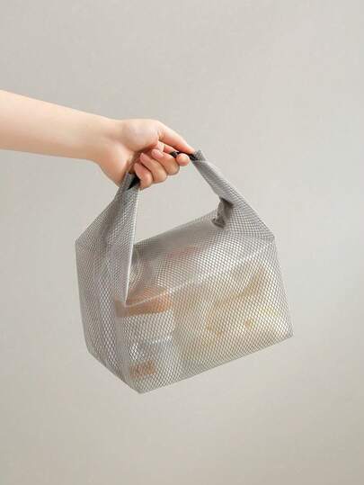 1pc EVA Waterproof Swim Bag, Wet & Dry Separated Design, Portable Fitness Bag With Handle And Zipper, Large Capacity Beach Toiletry Bag, Suitable For Carrying Sportswear, Swimwear, Outdoor Travel, Beach Vacation