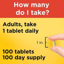 Nature Made Vitamin C 1000 Mg Extra Strength,  100 Tablets, 100 Day Supply - 100裝(1包) - 查看 6