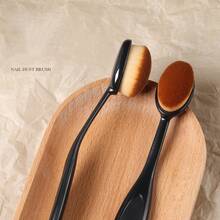 3支/1支装指甲清洁刷，美甲工具，预处理除尘刷，软毛牙刷式指甲刷，细毛刷，指甲刷美甲用品 - 彩色 - 查看 6