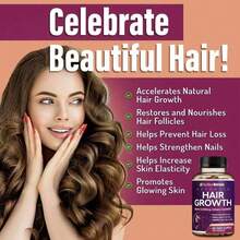 24-In-1 Advanced Hair Growth Vitamins Biotin 10,000mc9,Collagen,Patented OptiMSM, GoMCT,Saw Palmetto Naturally Regrow Stronger & Healthier Hair, Skin And Nails Stops Hair Loss 60 Day Supply - 2PCS - 查看 4