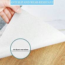 Beige Rectangle Tablecloth Vintage Wooden Textured Camping Tablecloth for Picnic Table Waterproof Wipe Clean Table Cloth Retro Leather Dining Table Cover for Kitchen Indoor Outdoor 90x150cm - como en la foto - Ver 7