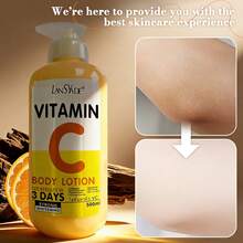 500毫升 AHA VC 舒缓滋润身体乳，富含羟基酸、维生素C和E，提亮肤色并保湿，母亲节礼物，女士礼物，节日礼物 - 彩色 - 查看 6