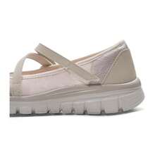 Skechers 女鞋休閒鞋GRACEFUL女士瑪麗珍休閒鞋舒適輕盈日常休閒鞋戶外運動通勤鞋戶外鞋休閒鞋100967-NAT - 自然色 - 查看 8