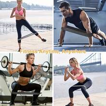 2pcs Elastic Bands, Booty Resistance Bands, Yoga Resistance Loops, Glute Activation, Deep Squat Yoga Circles - Black - View 4