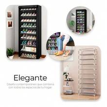 Shoe Cabinets - Black - View 6