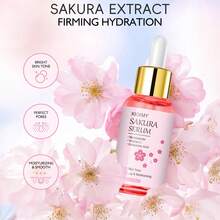 Xioimy 30毫升樱花+胶原蛋白+玻尿酸密集保湿精华，深层滋养，令肌肤更柔滑、更水润，淡化皱纹，焕活肌肤，保湿及面部护理 - 數量 - 查看 3