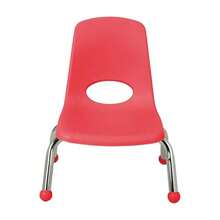 Stacking Chairs - Red - View 7