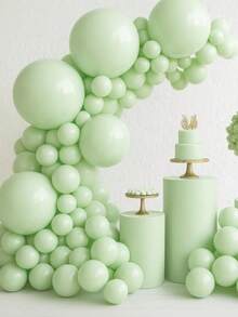 36/18 Inch Large Light Green Balloons - 2/4/6/10/18/30pcs Light Green Balloons Suitable For Baby Shower, Spring, Forest, Birthday, Wedding, Graduation, Gender Reveal, Easter Party Decorations - Light Green - View 8