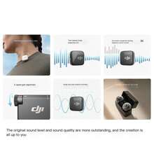 大疆 DJI Mic Mini 迷你無線高品音質 降噪領夾麥克風【安卓+蘋果15/16/17系列+相機】相機版 一拖一 - 查看 8