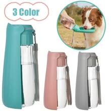3-Color Collapsible Flip-Top Pet Water Bottle, Portable Outdoor Walks Dogs Stuff Water Dispenser, For Small Medium And Large Dogs ﻿ - Multicolor - View 3