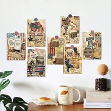 20张复古7月4日明信片 - 美国独立日装饰卡片，家居卧室墙面装饰，独立日礼物 - A - View 6