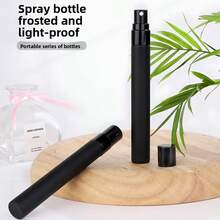 2pcs 10ml High-End Portable Glass Perfume Bottles, Refillable And Detachable, Suitable For Various Liquid Fillings - A - View 3