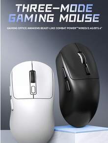 X4 无线蓝牙三模式可充电静音游戏鼠标，1000Hz 报告速率，轻巧 - 查看 2