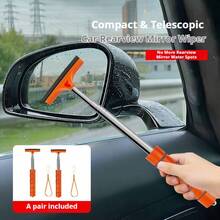 汽车侧视镜刮水器，可伸缩式自动后视镜雨刮器，迷你刮水器，用于清洁汽车车窗 - 1 PCS - 查看 21