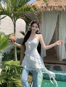 Women Tops - White - View 4