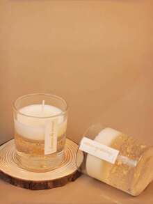 1件装香薰蜡烛礼盒，大豆蜡香氛蜡烛，舒缓压力，营造氛围，薰衣草、茉莉、柠檬、草莓、咖啡香型，精美装饰，婚礼回礼，家居装饰，适用于餐厅、卧室、浴室、书房，适合圣诞节、感恩节、平安夜、母亲节、生日、情人节等场合。 - 多香型 - 查看 6