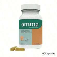 Emma Gut Health 3-Pack |   60 Capsules Each |   Relieves Bloating & Gas For A Flatter Tummy - 1 - 查看 2