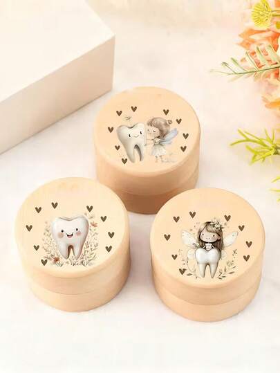Hộp đựng răng bằng gỗ, hộp lưu niệm răng sữa, tóc và nang rốn, hộp quà tặng sinh nhật, hộp đựng răng bằng gỗ, hộp đựng răng, hộp trang sức nhẫn cá nhân hóa, hộp quà tặng sinh nhật ngày lễ.