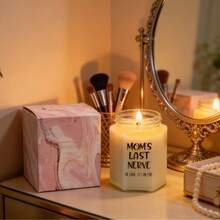 热门六角形罐装香薰蜡烛，无烟大豆蜡香氛蜡烛，家居香氛礼盒套装 - 多樣化香型 - 查看 1