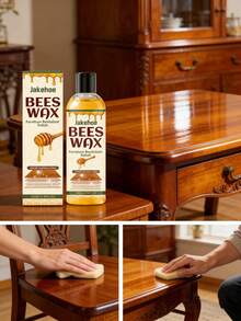 家具抛光剂 - 温和清洁剂，用于去除污垢并增强木制家具的光泽，日常保养和维护 - 液體 - 查看 1