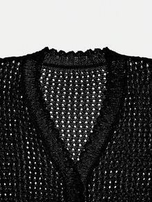 Trang phục dự tiệc Giáng sinh phong cách Bohemian giản dị, cổ điển, dễ thương, phù hợp sân bay, đường phố, lễ hội nhạc đồng quê, trang phục phù thủy Halloween gợi cảm cho nữ, váy dự lễ hội nhạc đồng quê mùa thu Y2K, áo tay ngắn cổ chữ V màu trơn khoét lỗ phong cách Gothic cho nữ, bộ quần short xuyên thấu khoét lỗ có dây rút. - màu đen - Xem 8