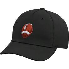 American Ball Sport Adjustable Baseball Hat - One Size + Black - View 2