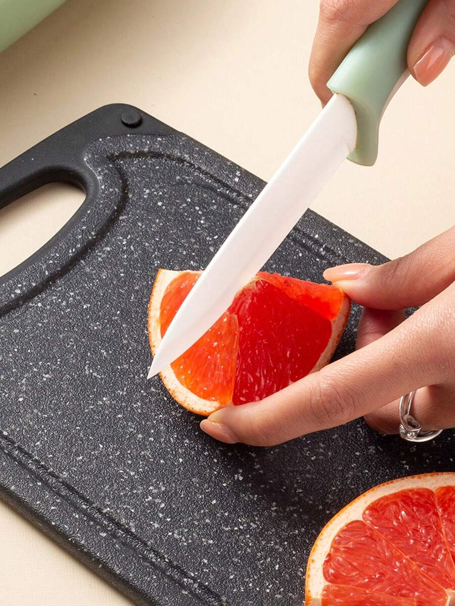 1块防霉防滑砧板，仿PP材质切菜板 - 彩色 - 查看 1