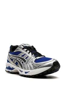 Asics GEL-KAYANO 14 Sneakers | Trainer | Y2K Retro-Tech Runner | Unisex Sportstyle Footwear With GEL™ Technology | Open Mesh & Synthetic Leather Upper | Cream Midsole Millennial Aesthetic Kicks - Monaco Blue - 查看 2