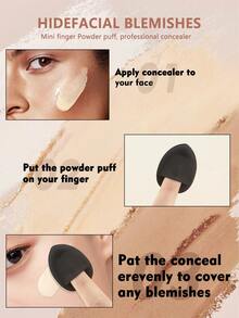 30件套化妆刷组合套装包含化妆海绵、散粉、眼影刷、眉刷、粉底刷、腮红刷、遮瑕刷、高光刷，采用超柔软优质合成毛，适合日常面部化妆，另附化妆刷清洁工具和多功能拉链防水化妆包。 - 彩色 - 查看 9