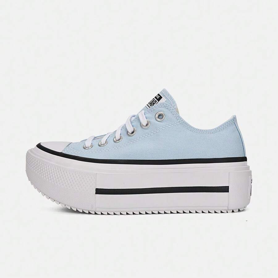 Converse 男女通用 Chuck Taylor SEASONAL 低帮帆布鞋 A19900C - 藍白色 - 查看 1