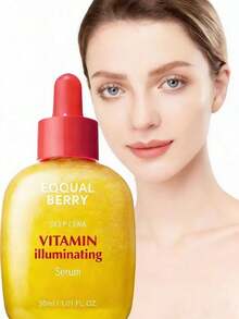 Yellow And Dull Face, Don't Force Yourself! This 2pcs Small Yellow Bottle Essence Directly Seals The God! Highly Active Brightening Ingredients, Targeting Yellowing, Acne Scars, And Uneven Skin Tone. A Refreshing And Quick Absorption Of A Single Touch, Non Greasy And Non Greasy, Can Be Applied In The Morning And Evening, Allowing Natural Light To Shine Even Without Makeup. You Can Use It With Confidence For Oily, Dry, Sensitive Skin, And Even Basic Makeup Can Be Saved If You Persist In Using It - Serum chai nhỏ màu vàng - Xem 3
