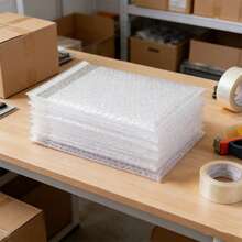 透明气泡自封邮寄袋，小型企业防水加厚信封，珠宝包装，化妆品，运输用品，防震保护袋 - A - 查看 7