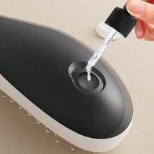 SOKANY Electric Massage Comb With Anti-Hair Loss, Light Therapy, Type-C 180mAh Battery, Multi-Speed, Red/Blue Light + Oil Mist + 3D Vibration. Portable For Home And Salon, Perfect Gift For Women. - Multicolor - View 8