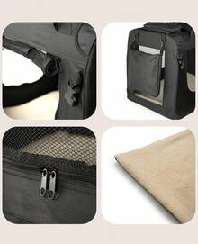 Pet Backpack - Black - View 4