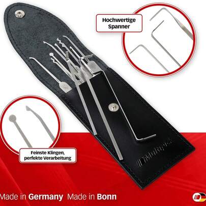 12件套专业开锁工具套装，开锁工具