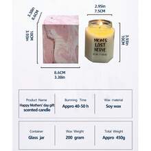 热门六角形罐装香薰蜡烛，无烟大豆蜡香氛蜡烛，家居香氛礼盒套装 - 多樣化香型 - 查看 6