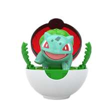 pokemon 1pc Authentic Toy: , Venusaur, Eevee, Meowth, With Poke Ball, Transformable Action Figure, Collectible Toy, Anime Character Model, Gift With Original Box. - Multicolor - View 9