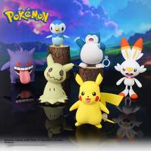 pokemon 六款正版玩具：波加曼、波加曼和（可动发条人偶）。这些角色模型是收藏级玩具，也是绝佳的礼物之选。包含原装包装盒。 - 彩色 - 查看 2