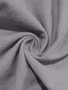 Men's Breathable Linen Loose Casual Sports Pants, Suitable Beach, Spring/Summer - Light Grey - View 7