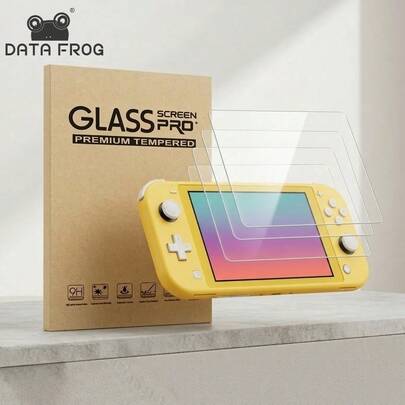 DATA FROG 2PCS Tempered Glass Screen Protector For Switch Lite Protective Film NS Console Accessories