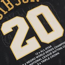 MEAN MACHINE 男士20号霍姆斯特德灰人队国家联盟棒球球衣，字母刺绣训练比赛网眼套头衫，球迷纪念礼物 - 黑色 - 查看 6