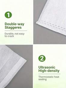 30pcs/100pcs White Non-Woven Fabric Seedling Bags, Seedling Cups, Thickened Nursery Pots, Garden Planting Bags, Suitable For Household Flowers, Plants, Soil Transplanting, Seedlings And Grafting, Flower And Vegetable Seed Starter Bags - One Size Fits All - View 8